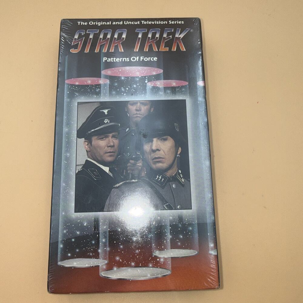 Star Trek SEALED VHS Patterns Of Force Season2 Episode 23